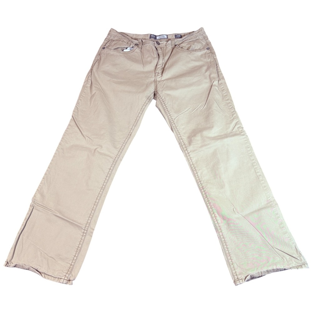 Buckle BKE Tyler Straight Leg Jeans Mens 36‎ (34x30) Beige Denim Cotton Stretch